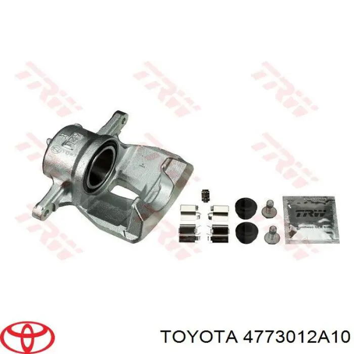 4773012A10 Toyota Zacisk hamulcowy przedni prawy