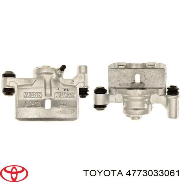 Zacisk hamulcowy tylny prawy Toyota 4773033061 cena, od 91,08 USD