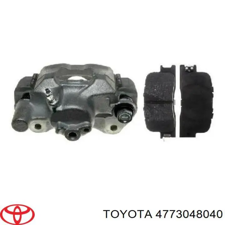 Zacisk hamulcowy tylny prawy Toyota 4773048040 cena, od 70,98 USD