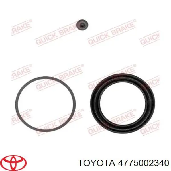 4775002340 Toyota zacisk hamulcowy przedni lewy