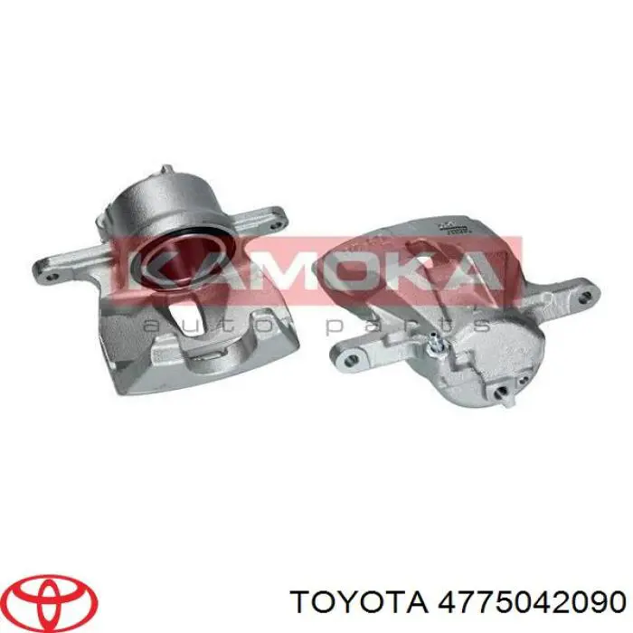 4775042090 Toyota zacisk hamulcowy przedni lewy