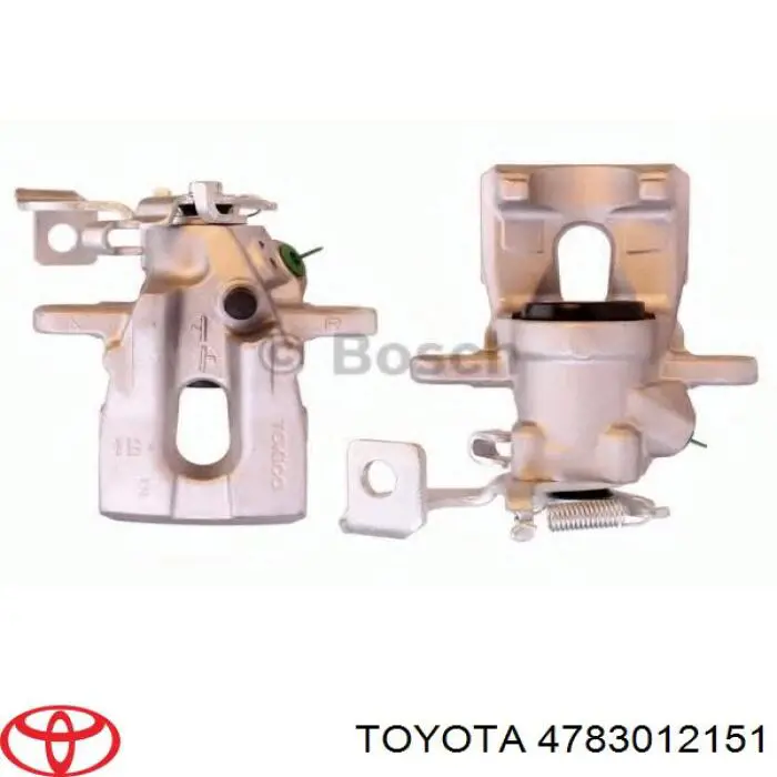 Zacisk hamulcowy tylny prawy Toyota 4783012151 cena, od 73,21 USD
