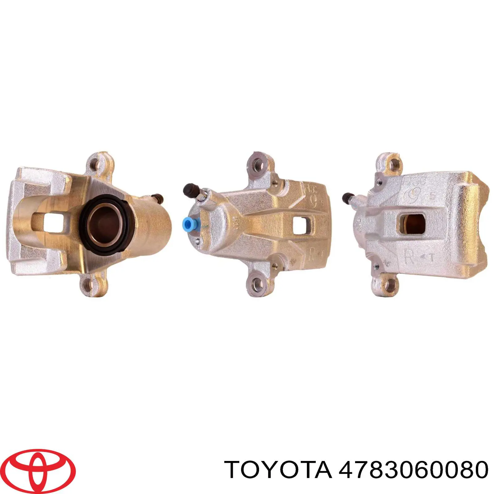 Do koszyka 4783060080 Toyota Zacisk hamulcowy tylny prawy