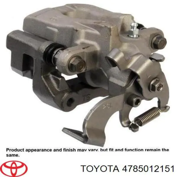 Zacisk hamulcowy tylny lewy Toyota 4785012151 cena, od 76,71 USD