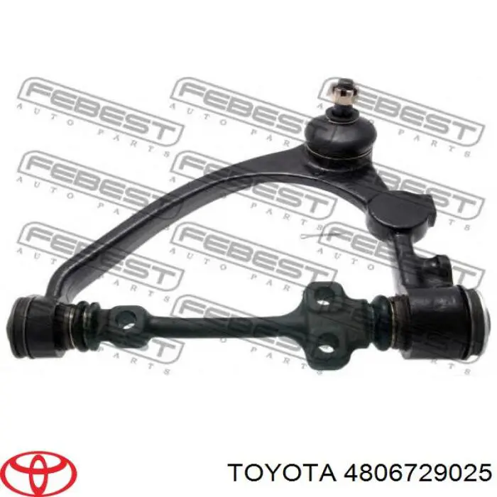 Do koszyka 4806729025 Toyota Wahacz zawieszenia przedniego górny lewy