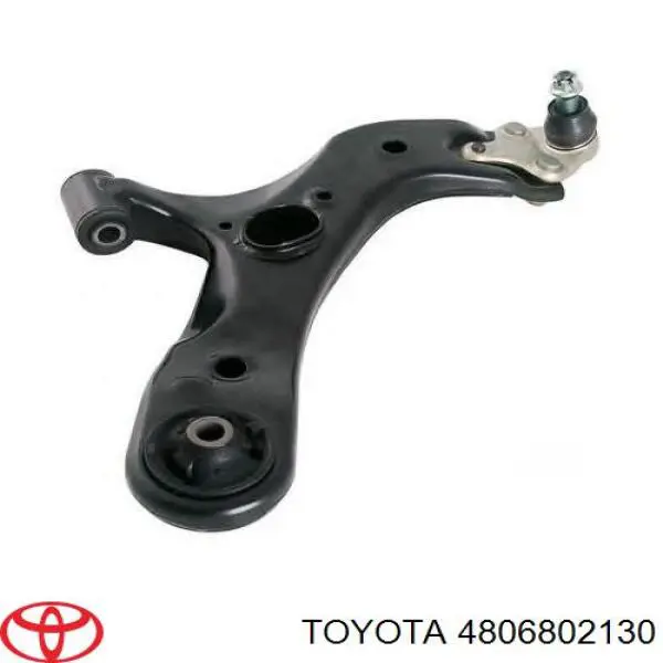 4806802130 Toyota Wahacz zawieszenia przedniego dolny prawy