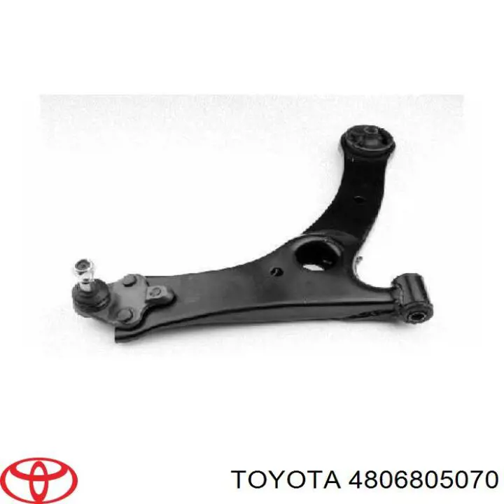 4806805070 Toyota Wahacz zawieszenia przedniego dolny prawy