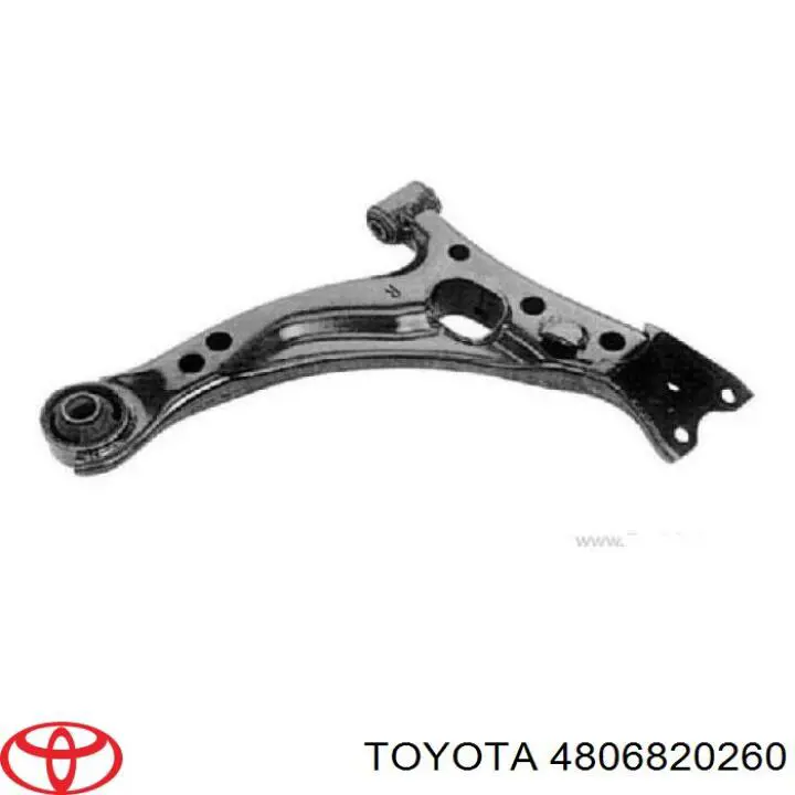 Do koszyka 4806820260 Toyota Wahacz zawieszenia przedniego dolny prawy