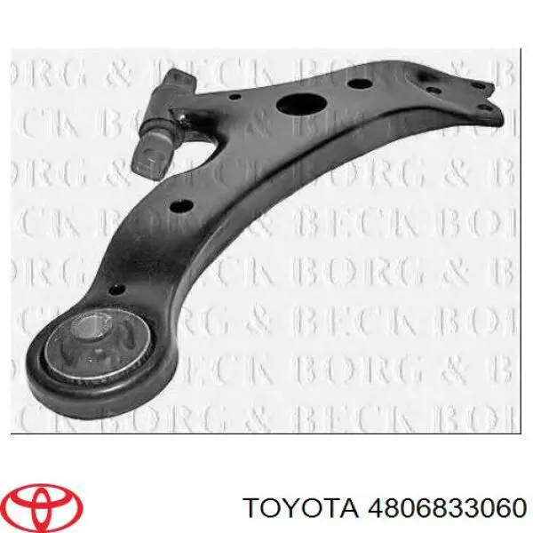 Do koszyka 4806833060 Toyota Wahacz zawieszenia przedniego dolny prawy