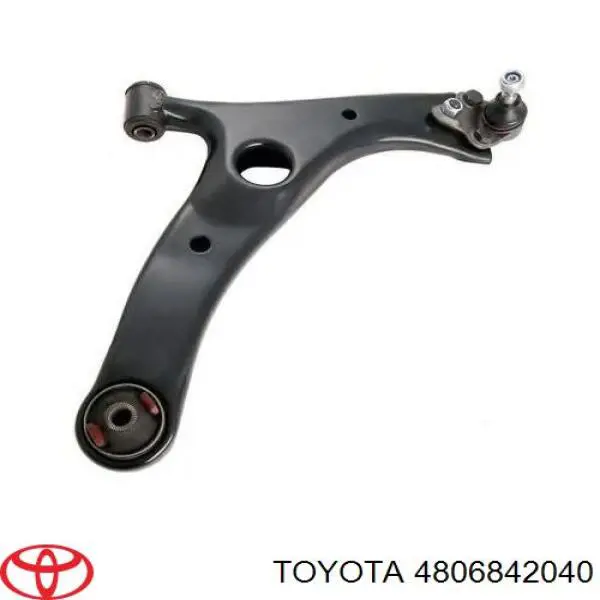 Wahacz zawieszenia przedniego dolny prawy Toyota 4806842040 cena, od 58,82 USD