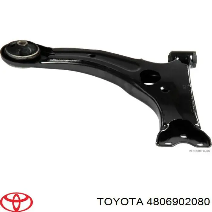 Do koszyka 4806902080 Toyota Wahacz zawieszenia przedniego dolny lewy