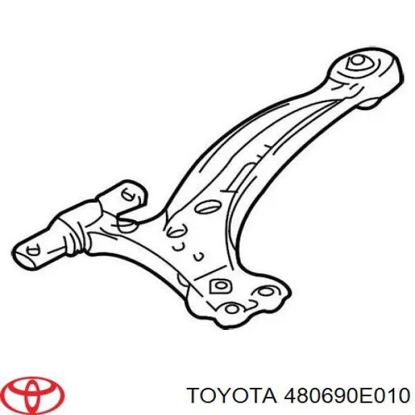 Wahacz zawieszenia przedniego dolny lewy Toyota 480690E010 cena, od 77,93 USD