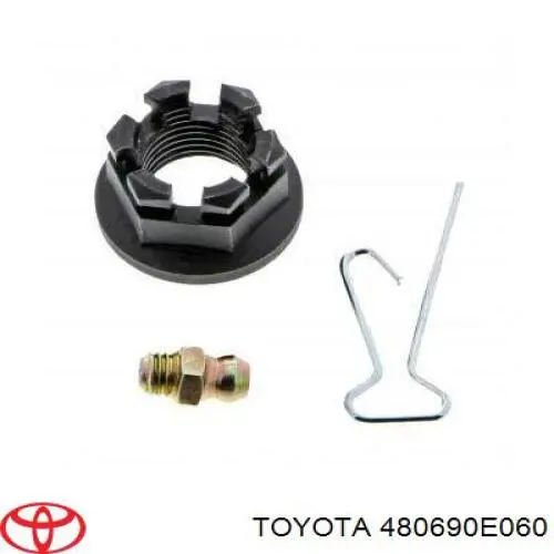 Do koszyka 480690E060 Toyota Wahacz zawieszenia przedniego dolny lewy