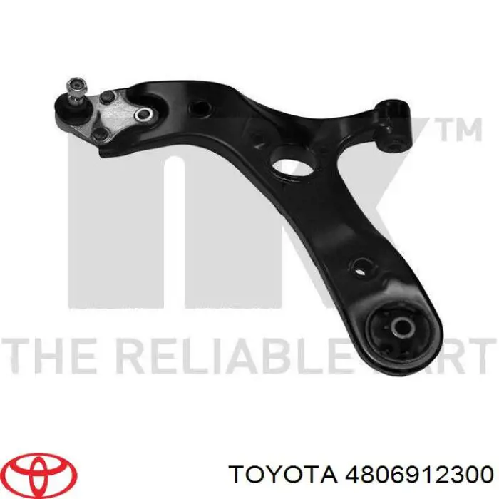 Wahacz zawieszenia przedniego dolny lewy Toyota 4806912300 cena, od 74,99 USD