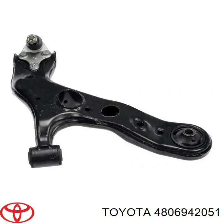Do koszyka 4806942051 Toyota Wahacz zawieszenia przedniego dolny lewy