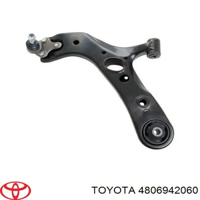 4806942060 Toyota Wahacz zawieszenia przedniego dolny lewy