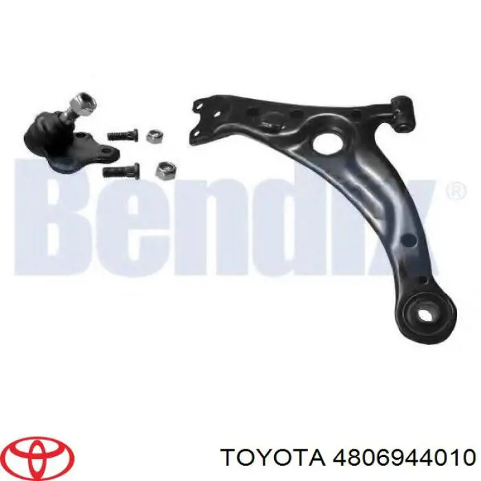 Wahacz zawieszenia przedniego dolny lewy Toyota Picnic minivan (XM1) (1996 - 2001) cena, od 410,27 USD