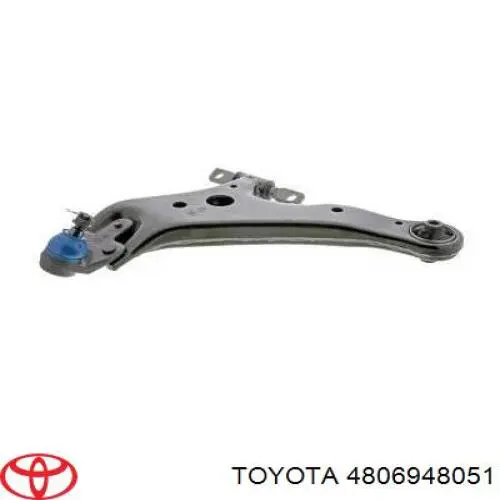 4806948051 Toyota Wahacz zawieszenia przedniego dolny lewy