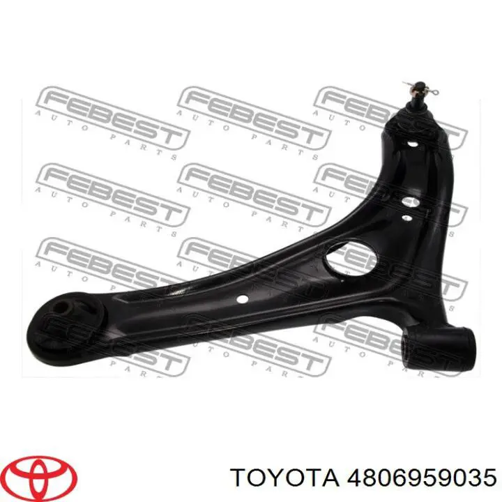 Do koszyka 4806959035 Toyota Wahacz zawieszenia przedniego dolny lewy