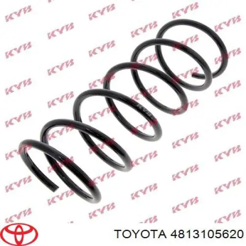 Sprężyna przednia Toyota 4813105620 cena, od 64,68 USD