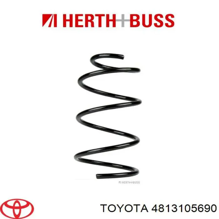 4813105690 Toyota Sprężyna przednia