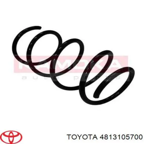 Do koszyka 4813105700 Toyota Sprężyna przednia