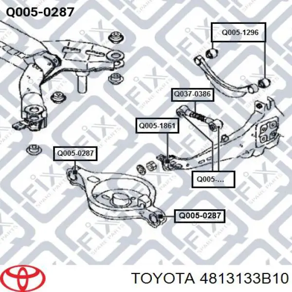 Do koszyka 4813133B10 Toyota Sprężyna przednia