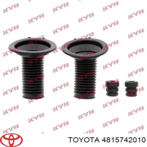 Osłona amortyzatora przedniego Toyota 4815742010 cena, od 15,21 USD