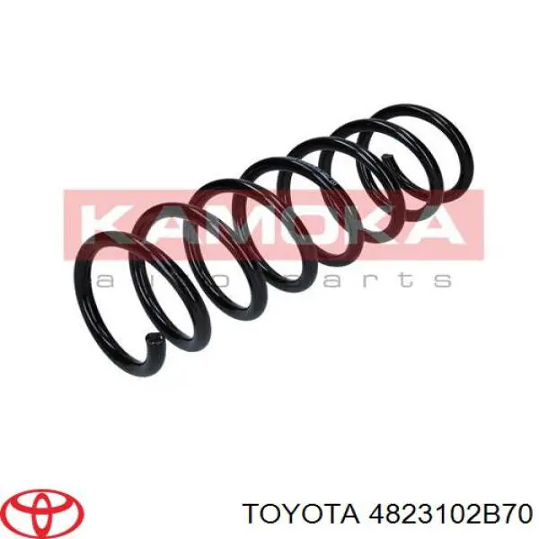 Do koszyka 4823102B70 Toyota Sprężyna tylna