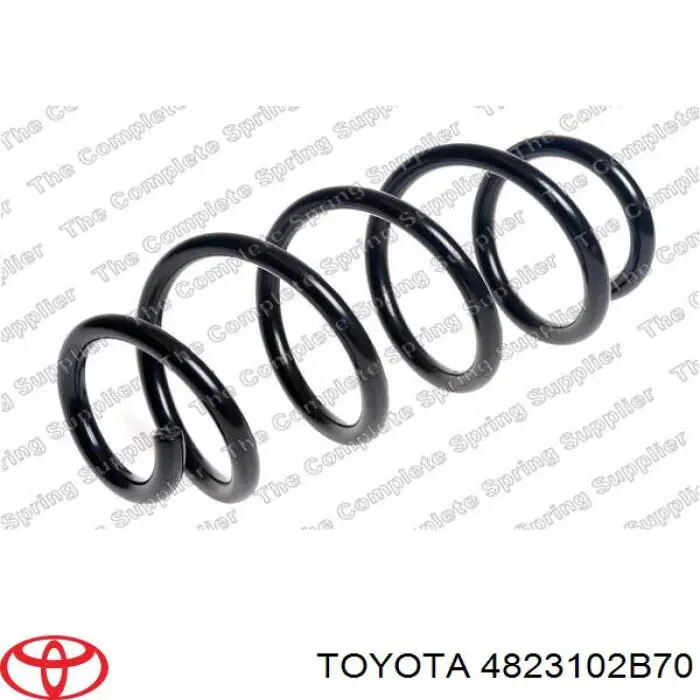 Sprężyna tylna Toyota 4823102B70 cena, od 35,61 USD