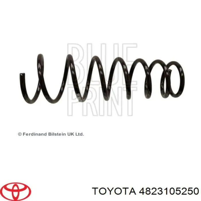 Sprężyna tylna Toyota 4823105250 cena, od 368,63 USD