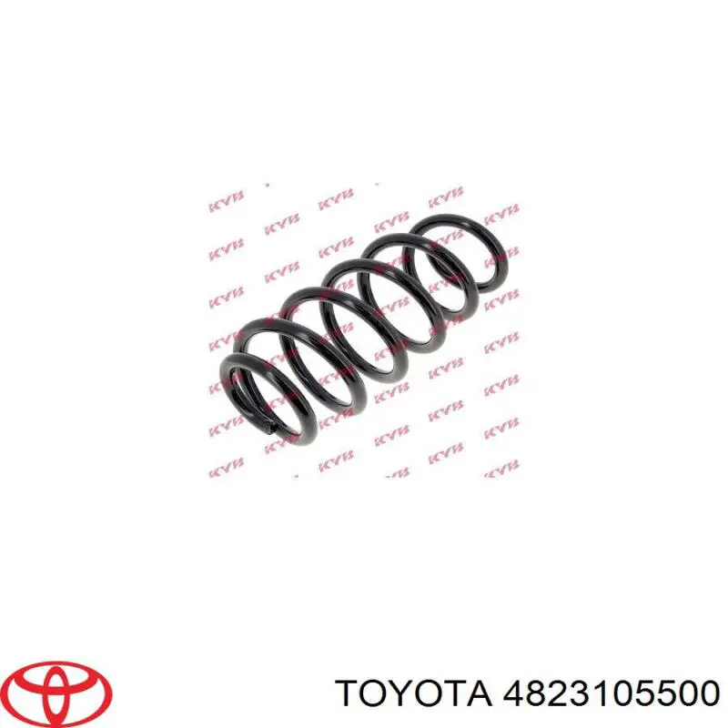 Do koszyka 4823105500 Toyota Sprężyna tylna