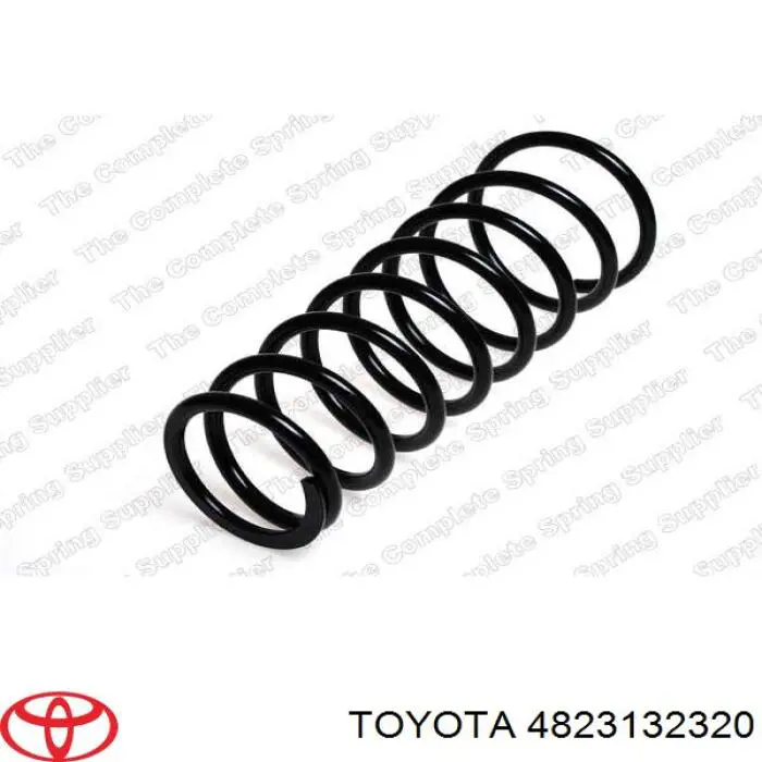 Sprężyna tylna Toyota Camry II sedana (V2) (1986 - 1991) cena, od 400,28 USD