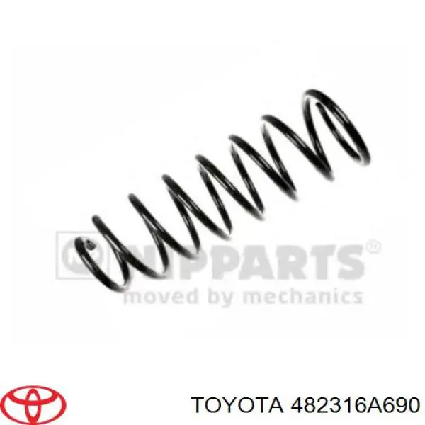 Do koszyka 482316A690 Toyota Sprężyna tylna