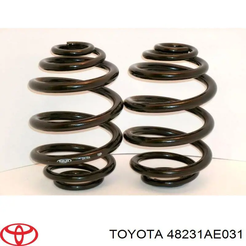 Do koszyka 48231AE030 Toyota Sprężyna tylna