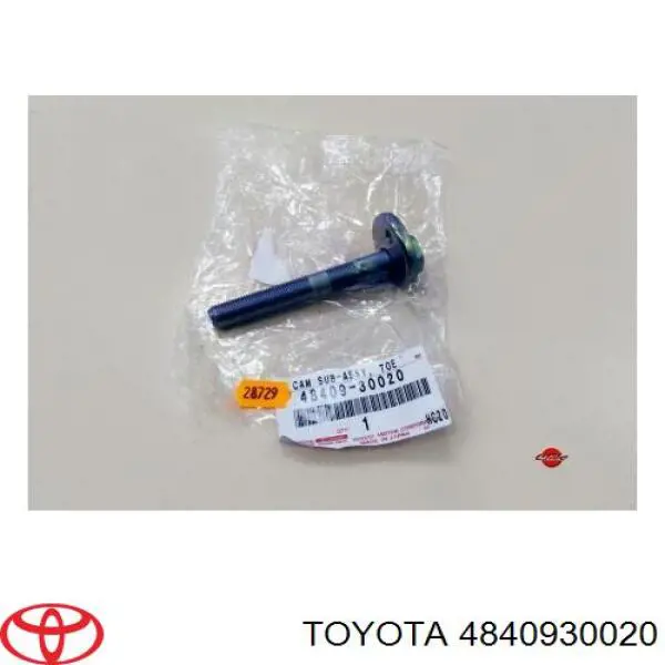 Śruba regulacji tylnego wahacza (dla zbieżności), wewnętrzny Toyota 4840930020 cena, od 11,02 USD