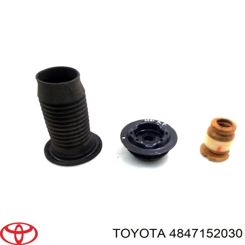 Pierścień gumowy sprężyny przedniej górny Toyota 4847152030 cena, od 41,17 USD