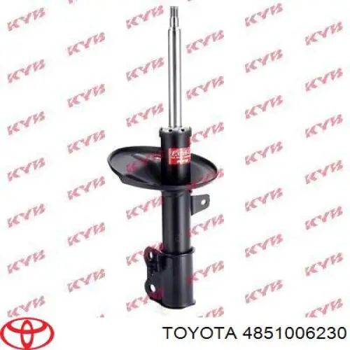 Do koszyka 4851006230 Toyota Amortyzator przedni prawy