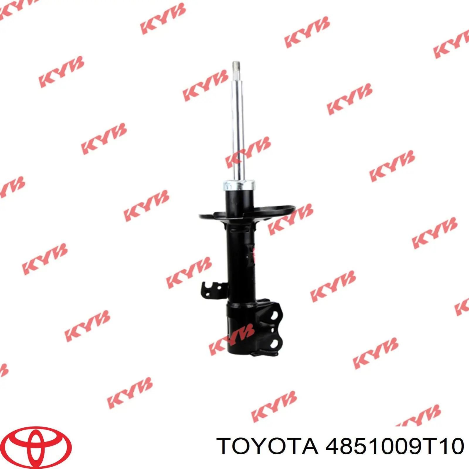 4851009T10 Toyota Amortyzator przedni prawy