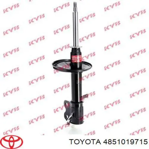Do koszyka 4851019715 Toyota Amortyzator przedni prawy