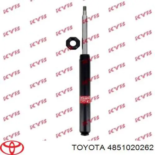 Do koszyka Amortyzator przedni prawy Toyota Corolla  E8