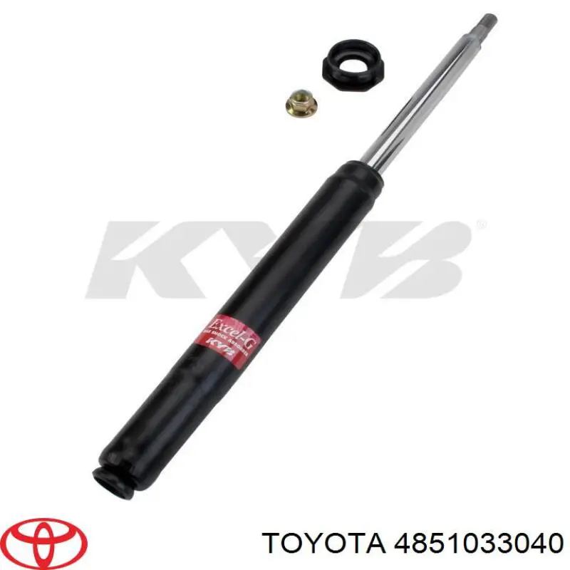 Amortyzator przedni prawy Toyota 4851033040 cena, od 357,10 USD