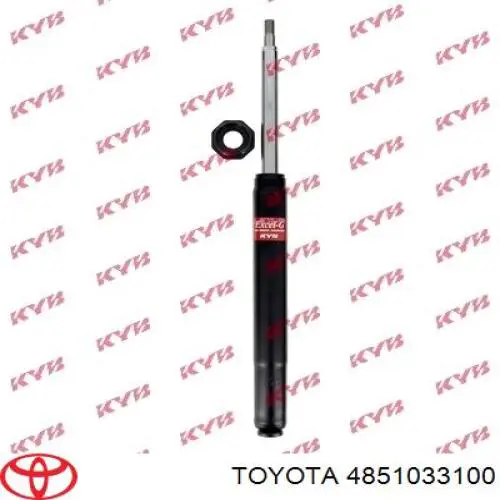 Do koszyka 4851033100 Toyota Amortyzator przedni prawy