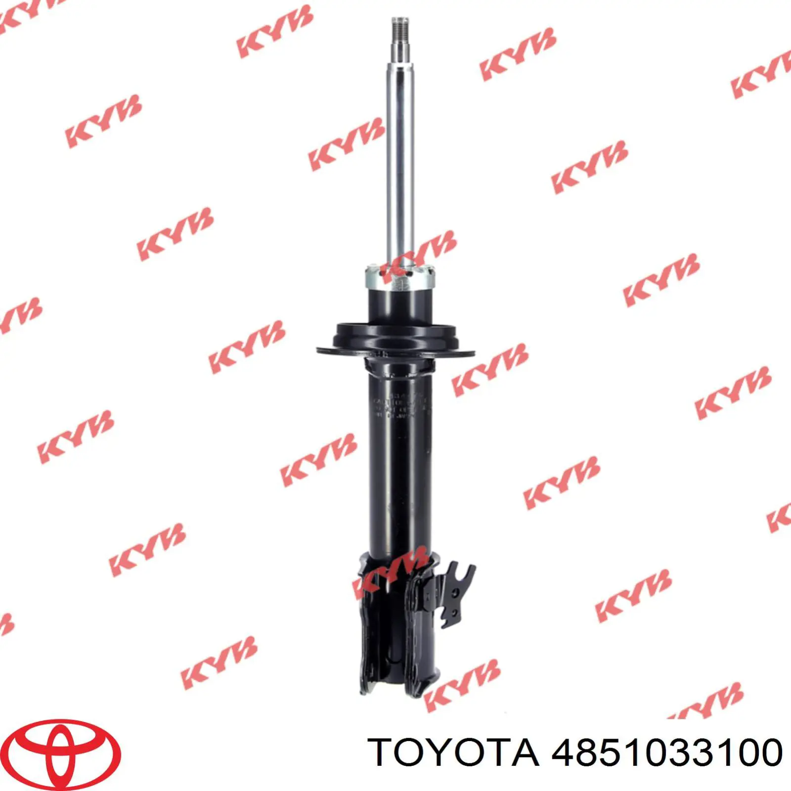 Amortyzator przedni prawy Toyota 4851033100 cena, od 357,10 USD