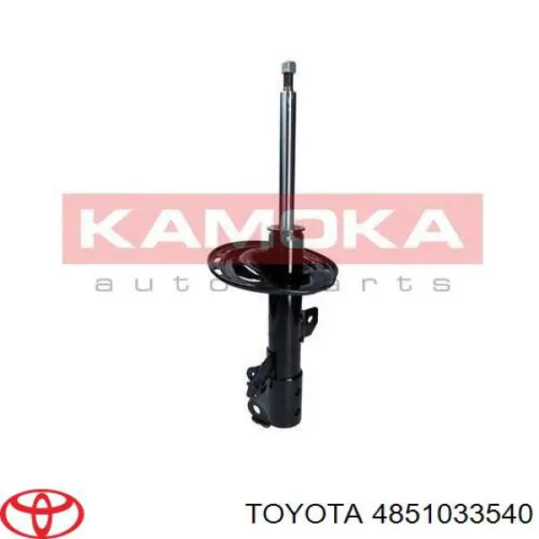 Do koszyka 4851033540 Toyota Amortyzator przedni prawy
