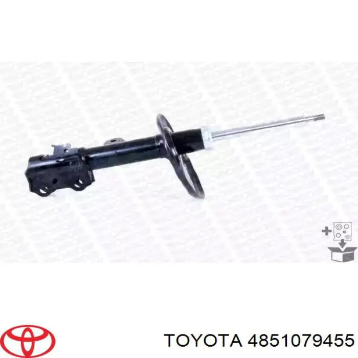 Amortyzator przedni prawy 4851079455 Toyota