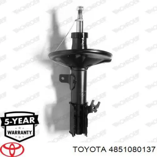 Do koszyka 4851080137 Toyota Amortyzator przedni prawy