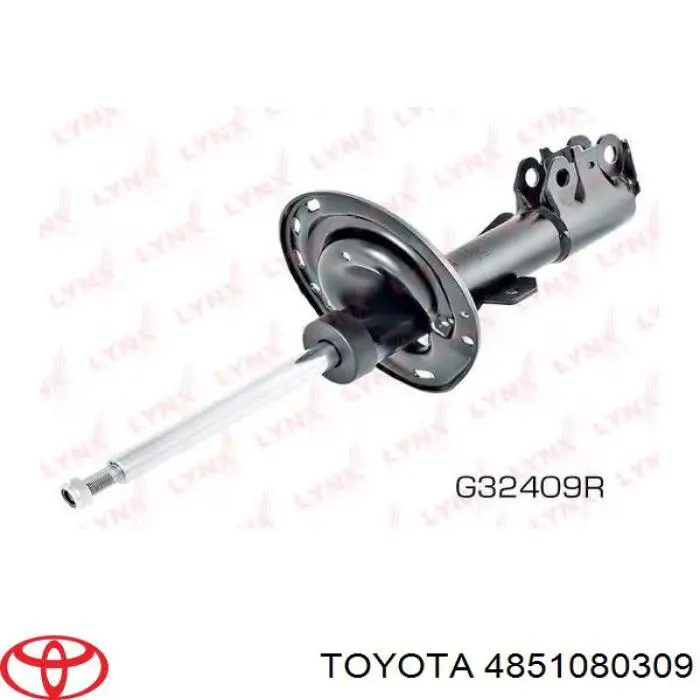4851080309 Toyota Amortyzator przedni prawy