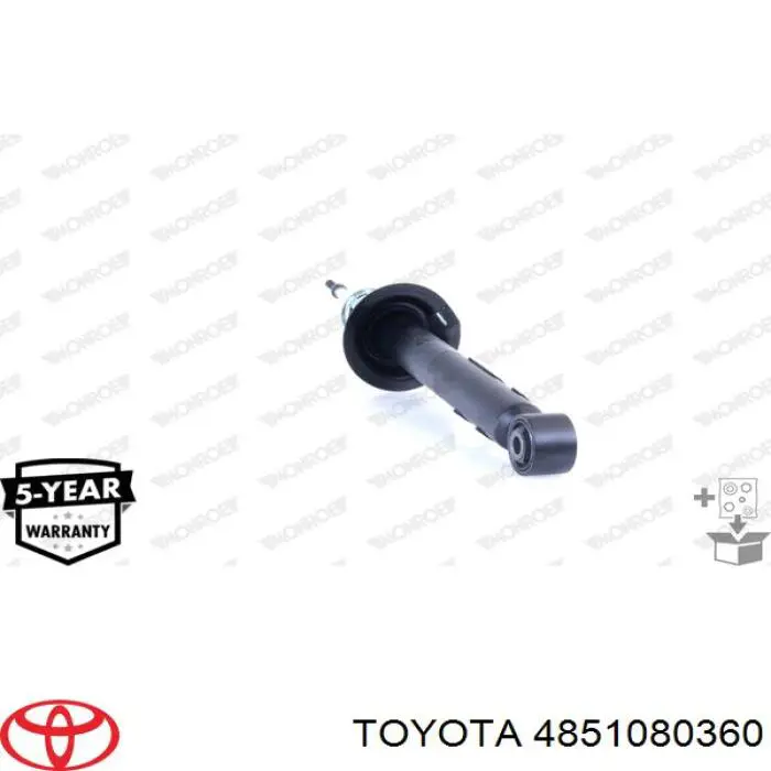 Amortyzator przedni prawy Toyota 4851080360 cena, od 569,56 USD