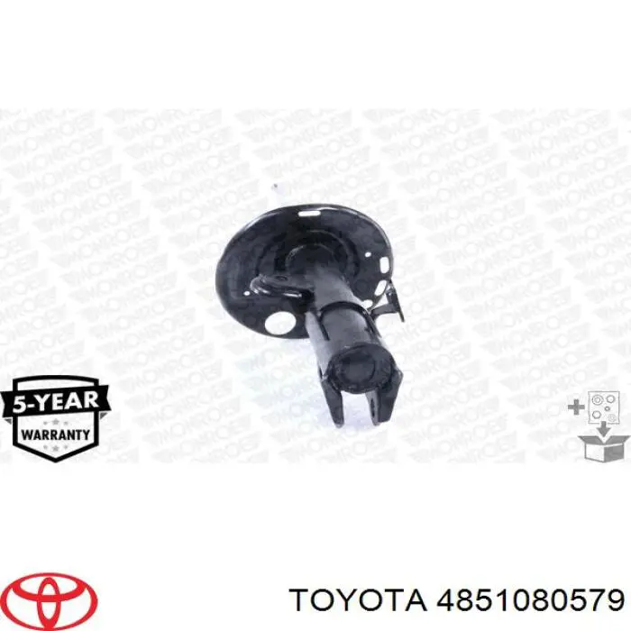 Do koszyka 4851080579 Toyota Amortyzator przedni prawy
